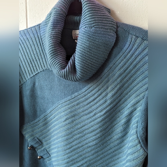 Vintage cowl neck sweater - fits as a L - Picture 3 of 6